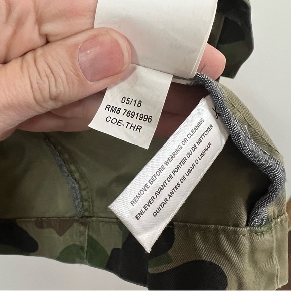 Tommy Hilfiger Denim Camo Field Utility Military Jacket - Picture 15 of 15